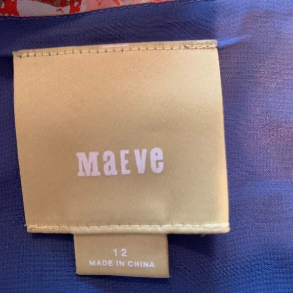 Anthropologie Maeve Floral Dress. Size: 12 - Picture 6 of 10